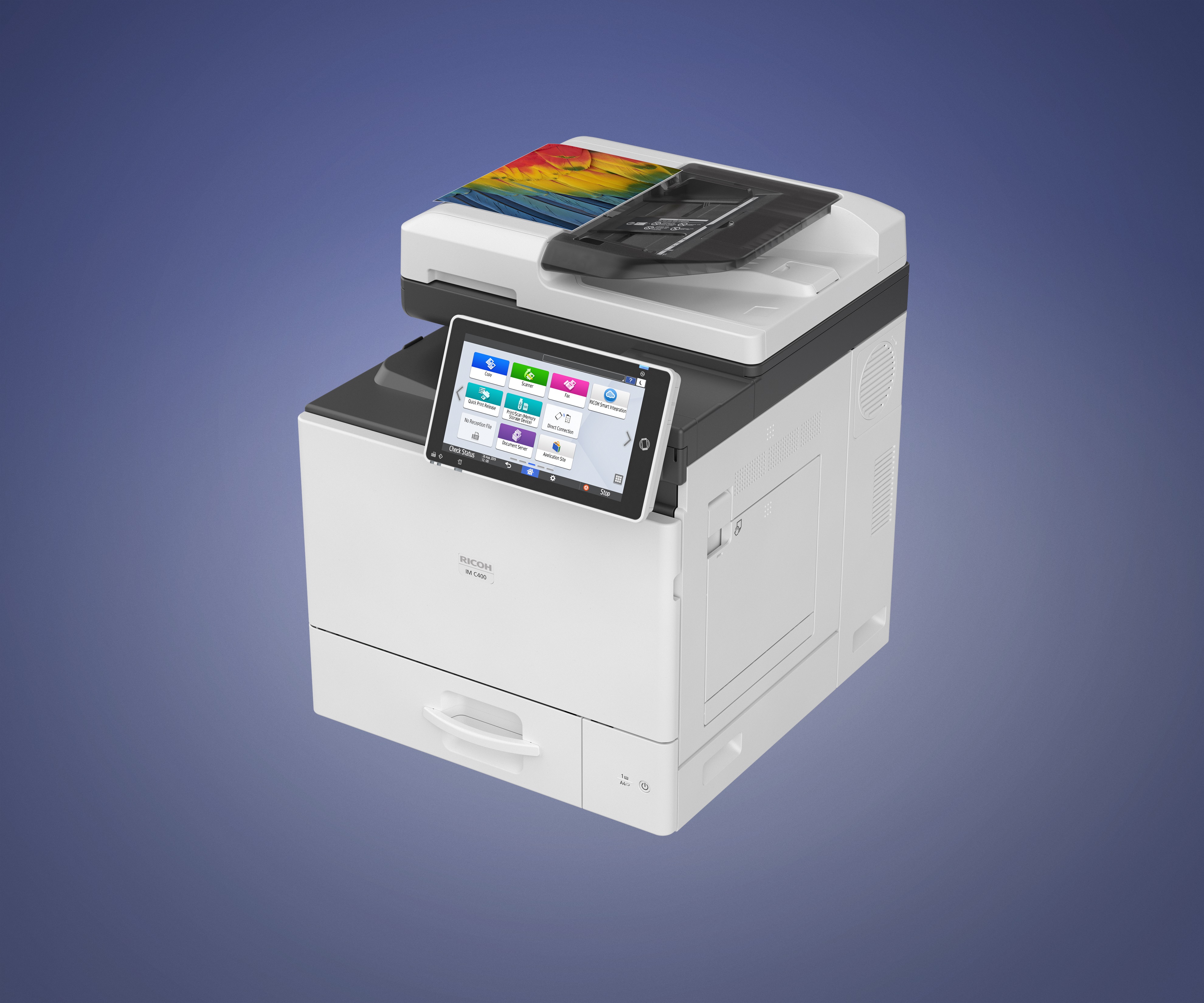 La nueva impresora multifunción inteligente en color RICOH IM C400 A4