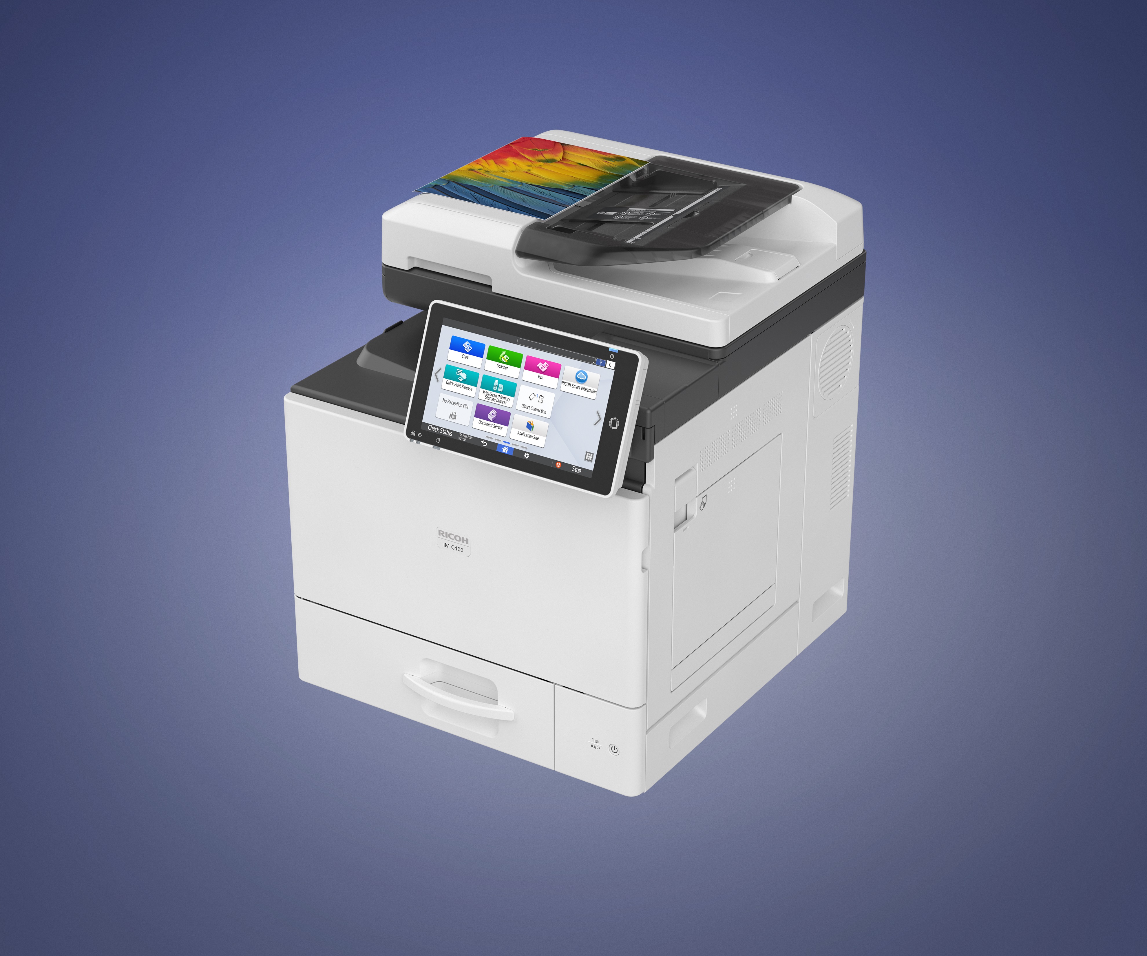 Ricoh lanza los nuevos dispositivos inteligentes en color A4 para el lugar  de trabajo digital