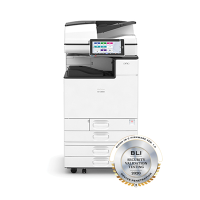 IM C3000: impresora multifuncional, vista frontal