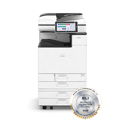 IM C3500: impresora multifuncional, vista frontal