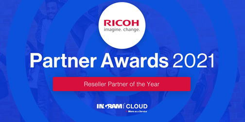 Ricoh recibe el premio Cloud Partner 2021 de Ingram Micro