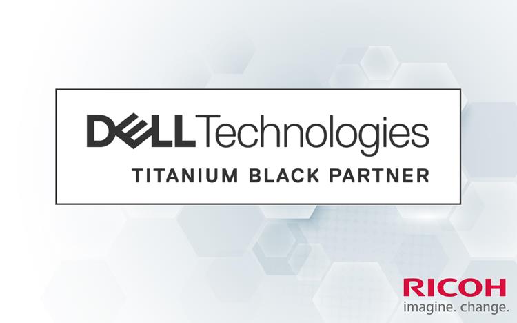 Ricoh logra la máxima distinción de partner global de Dell Technologies: Titanium Black 2025
