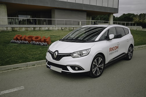 nueva fota de coches hibridos Ricoh