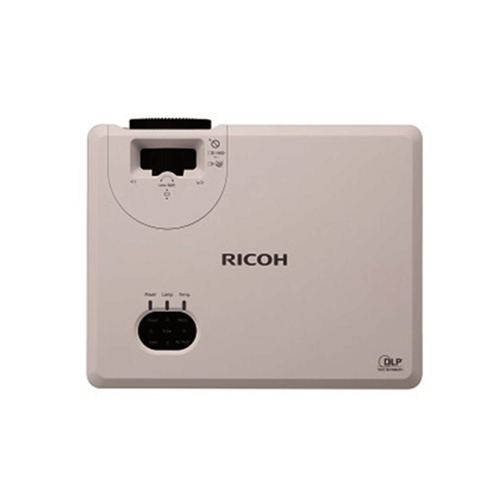 RICOH 4,100lm DLP方式 プロジェクタ☆リモコン付き☆WX5461 RICOH PJ