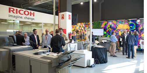 Un centro de producción y experiencia de cliente de Ricoh en Hospitalet de Llobregat (Barcelona) Un centro de producción y experiencia de cliente de Ricoh en Hospitalet de Llobregat (Barcelona)